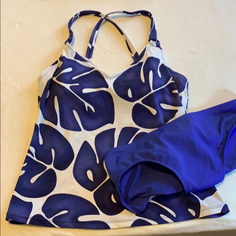 2 piece swim suit . Tank with bottoms